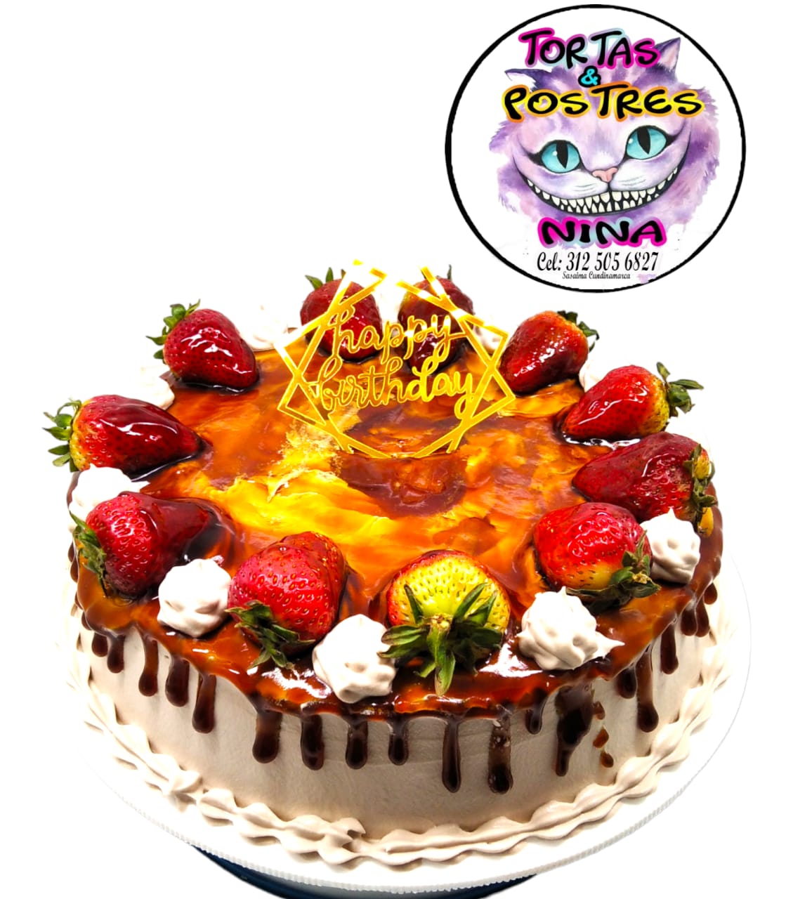 Postre frutos rojos
